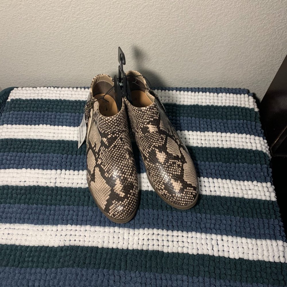 Animal Print Boots